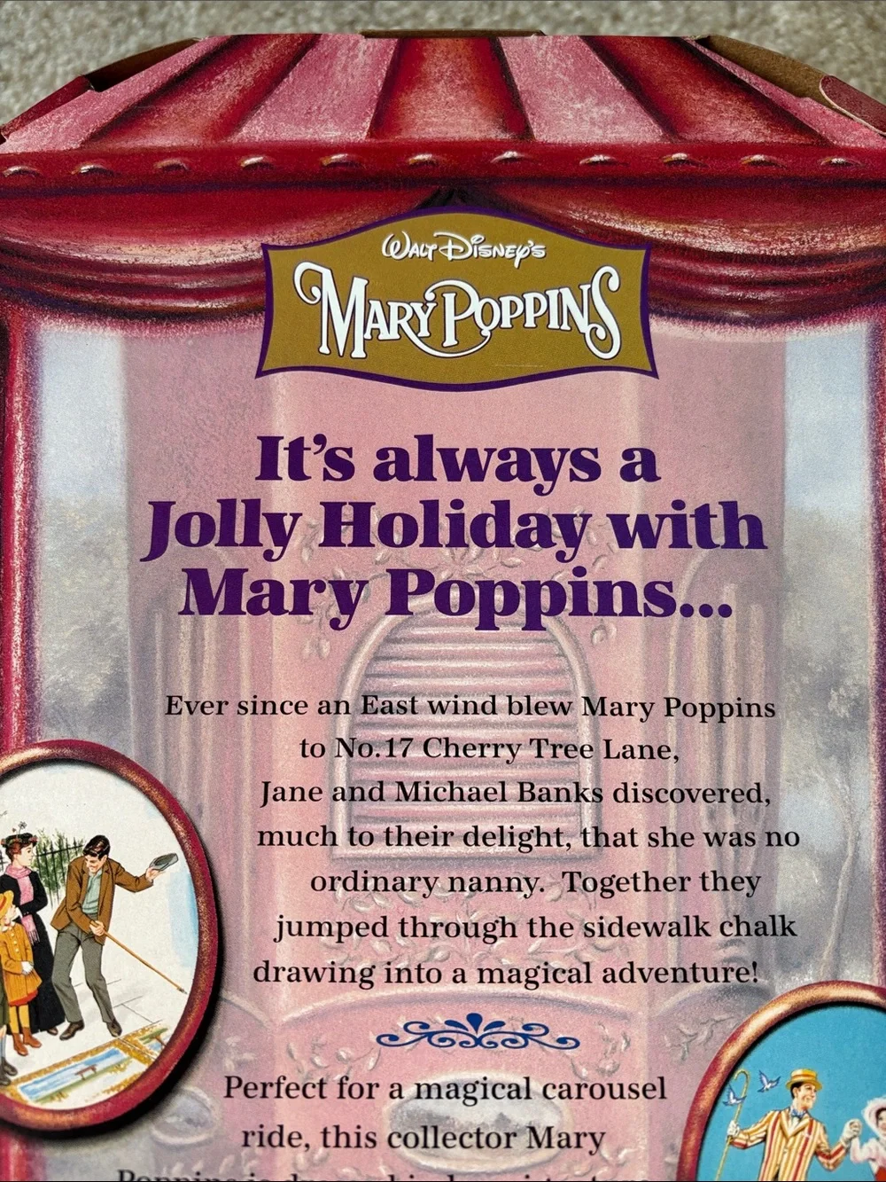 Barbie Mary Poppins Jolly Holiday Edition Costume Doll - White & Red